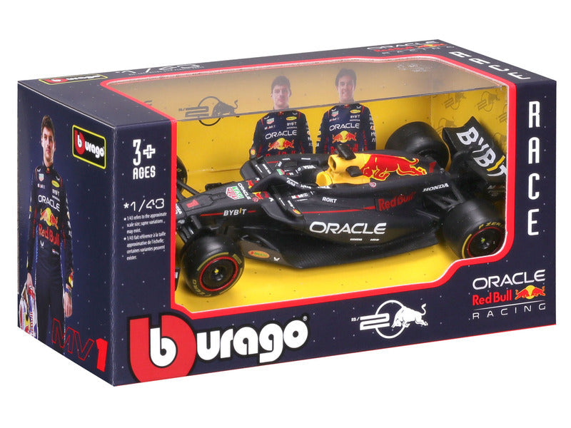 Modellino Red Bull Racing, Max Verstappen, RB20, bburago, blu 🔥