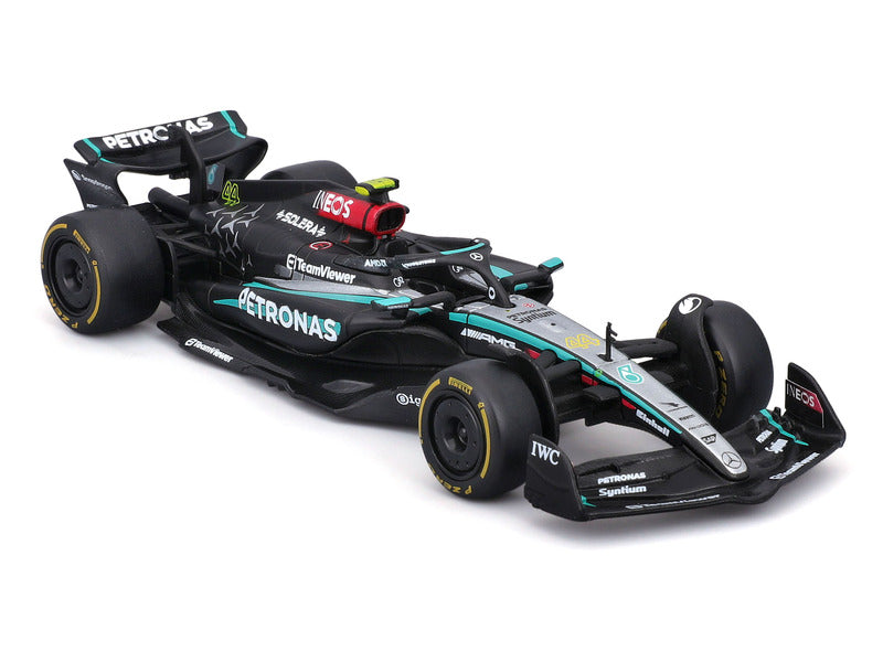 Auto modello Mercedes, Bburago, Lewis Hamilton, #44, scala 1:43, F1W15