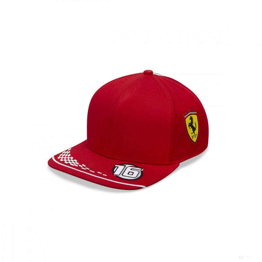 Cappellino a visiera piatta Charles Leclerc - FansBRANDS®