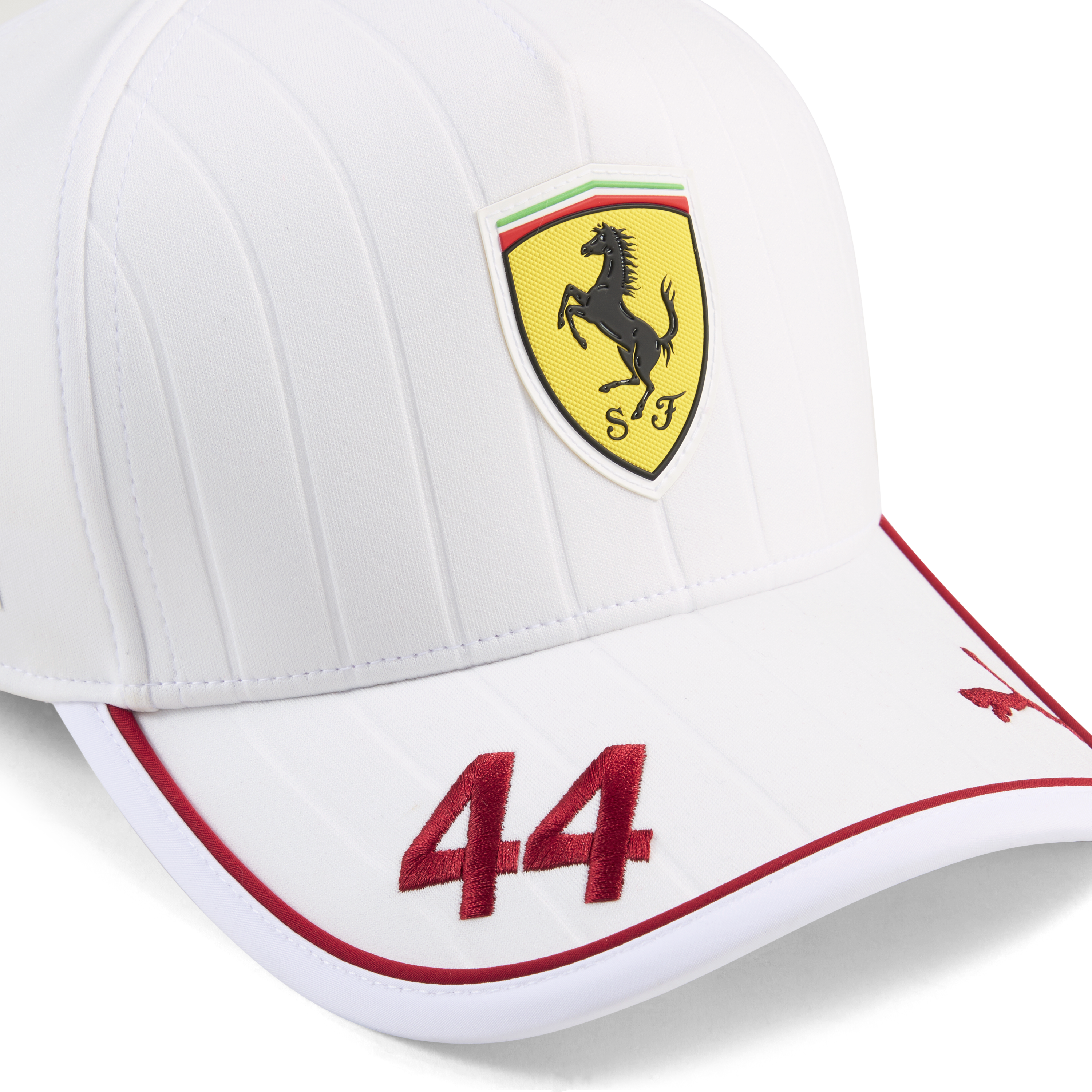 Ferrari, Lewis Hamilton, cappellino da baseball, bianco 🔥