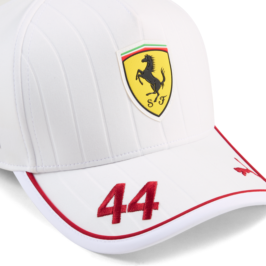 Ferrari, Lewis Hamilton, cappellino da baseball, bianco 🔥