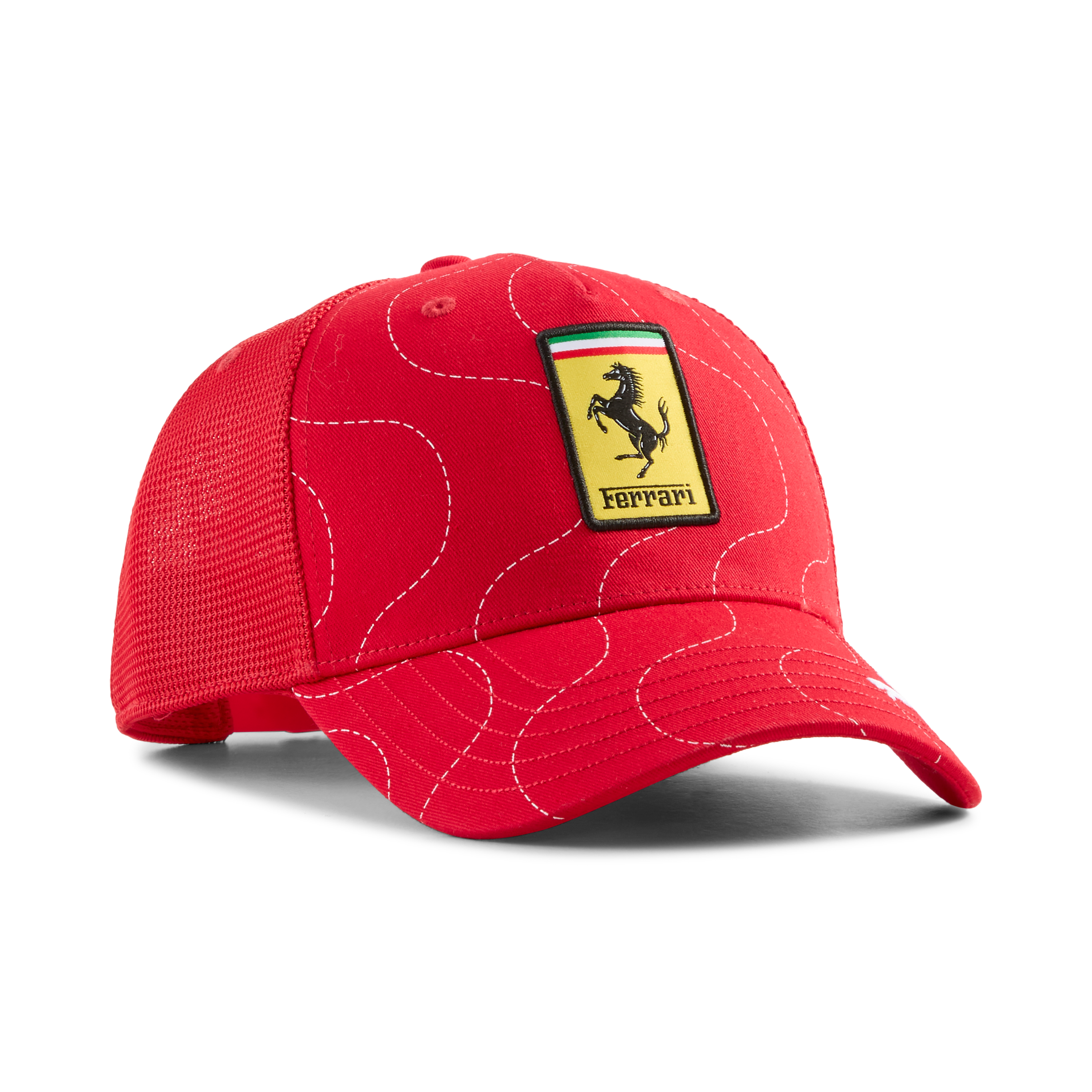 Cappellino da camionista Ferrari, edizione speciale Monza, rosso 🔥