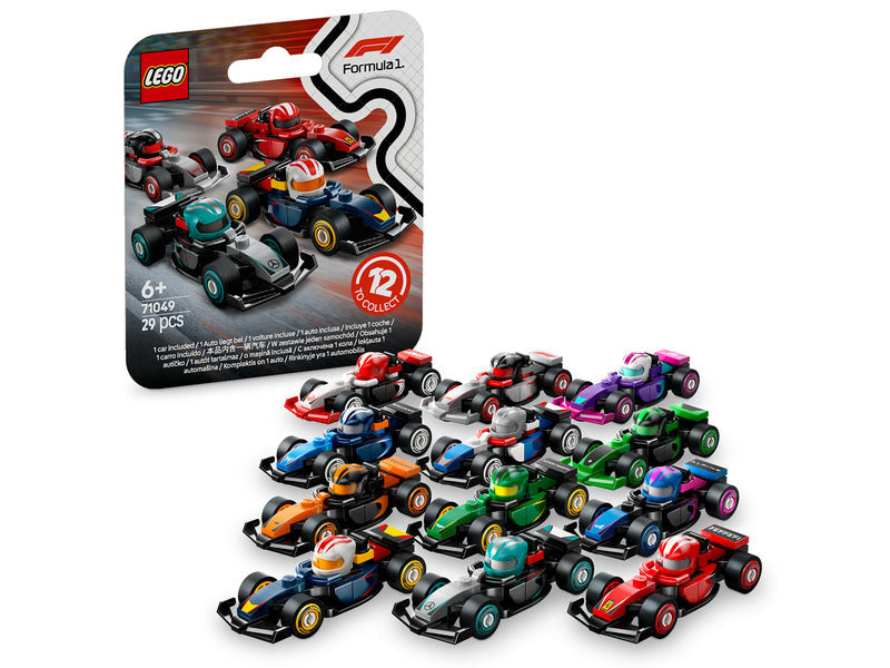 LEGO® Minifigures, 71049, collezionabili 1 di 12, auto di F1