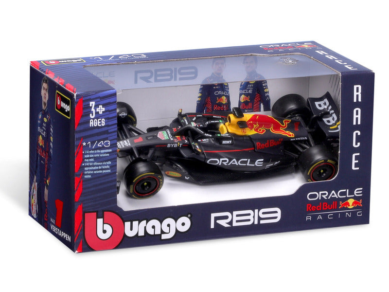 Red Bull Racing, RB-19, bburago, 1:43, Max Verstappen #1, 2023 model car