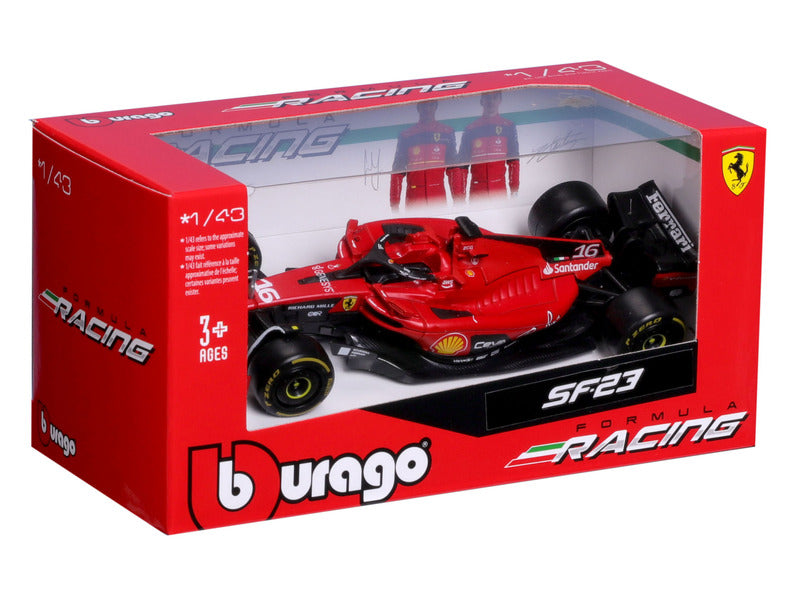 Modellino auto Ferrari, F1-23, bburago, 1:43, Charles Leclerc #16, 2023