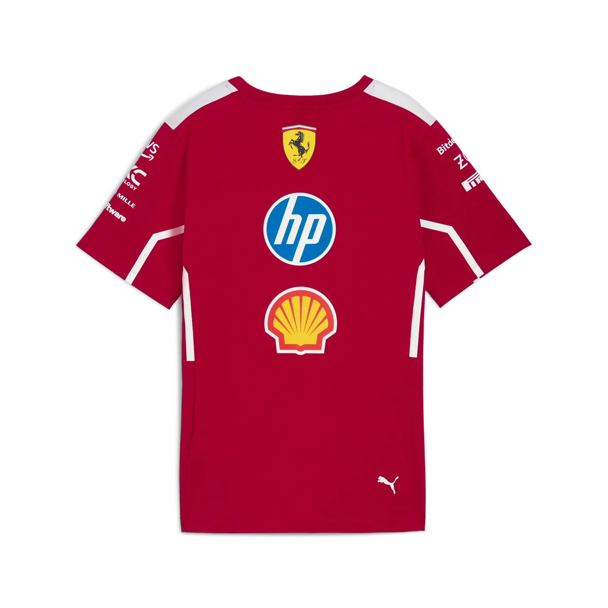 Scuderia Ferrari Team Maglietta Girocollo Donna 🔥