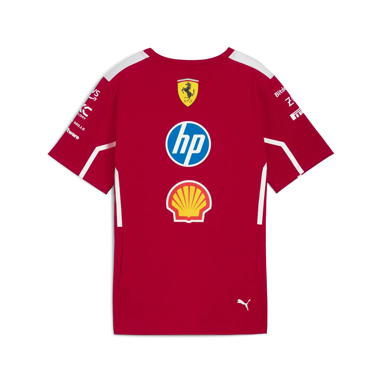 Scuderia Ferrari Team Maglietta Girocollo Donna 🔥