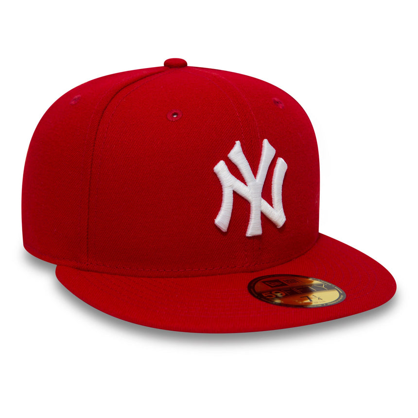 Cappellino New York Yankees, New Era, Basic, rosso