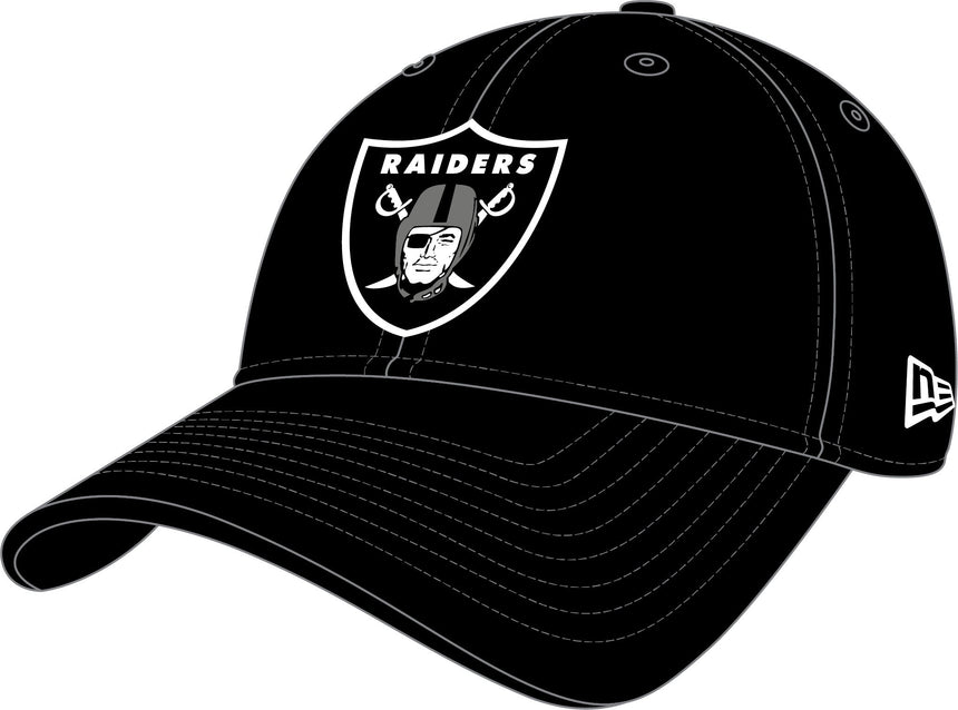 Cappellino dei Las Vegas Raiders, New Era, 9FORTY, nero