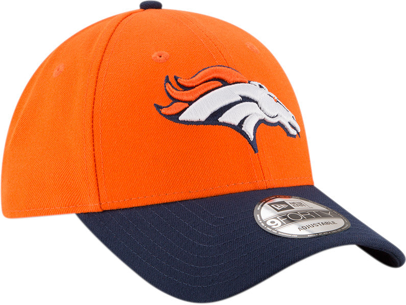 Cappellino da baseball Denver Broncos, New Era, 9FORTY, arancione