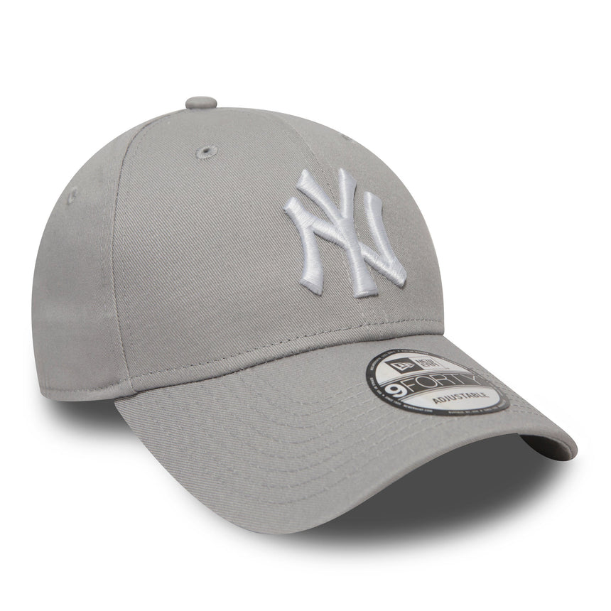 Cappellino da baseball dei New York Yankees, New Era 9FORTY, grigio