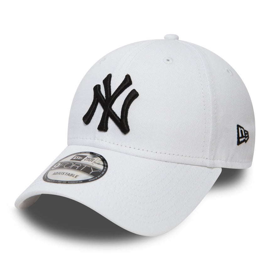 Cappellino da baseball New York Yankees, New Era 9FORTY, bianco