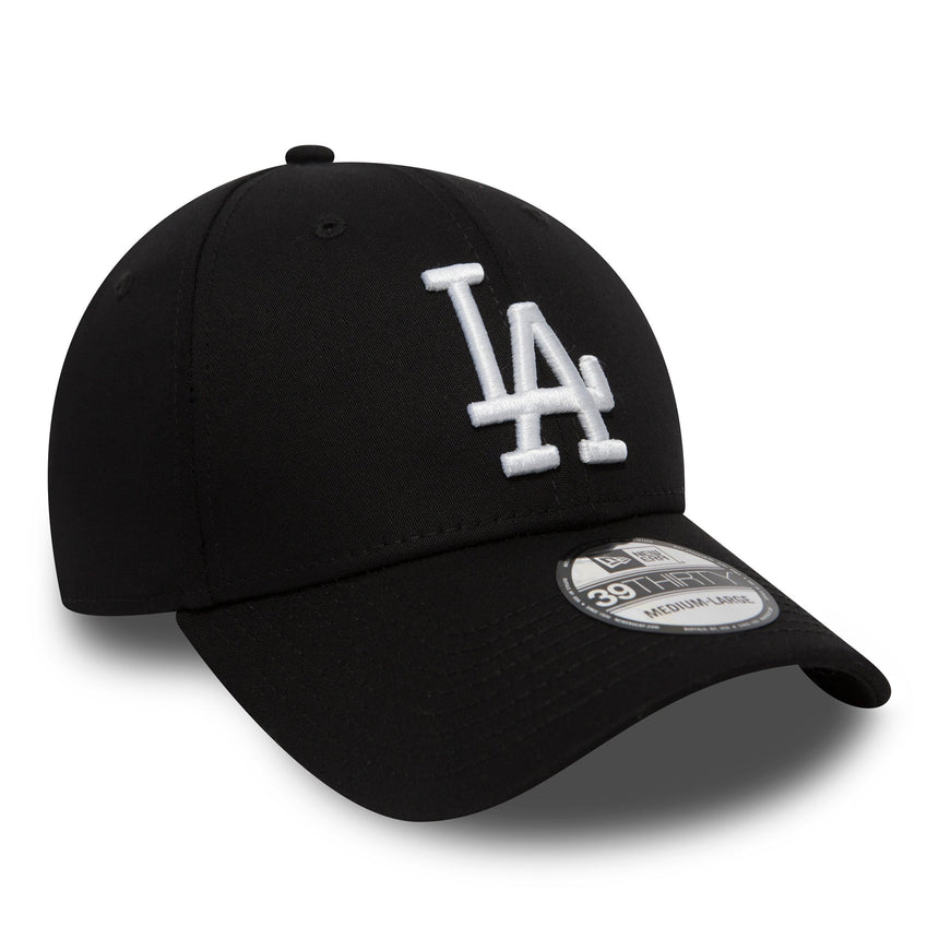 Cappellino Los Angeles Dodgers, New Era, 39THIRTY, essential, nero
