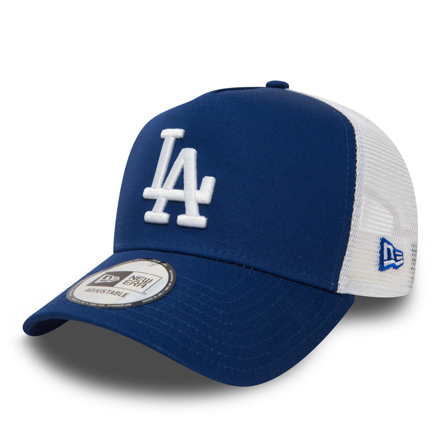 Cappellino Los Angeles Dodgers, New Era, 9FORTY, trucker, blu