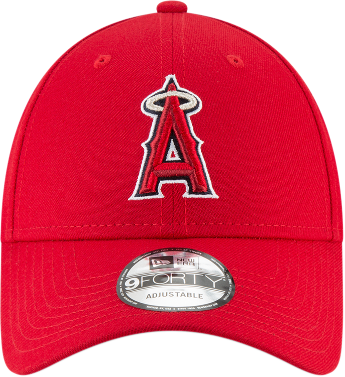 Cappellino Los Angeles Angels, New Era, 9FORTY, rosso