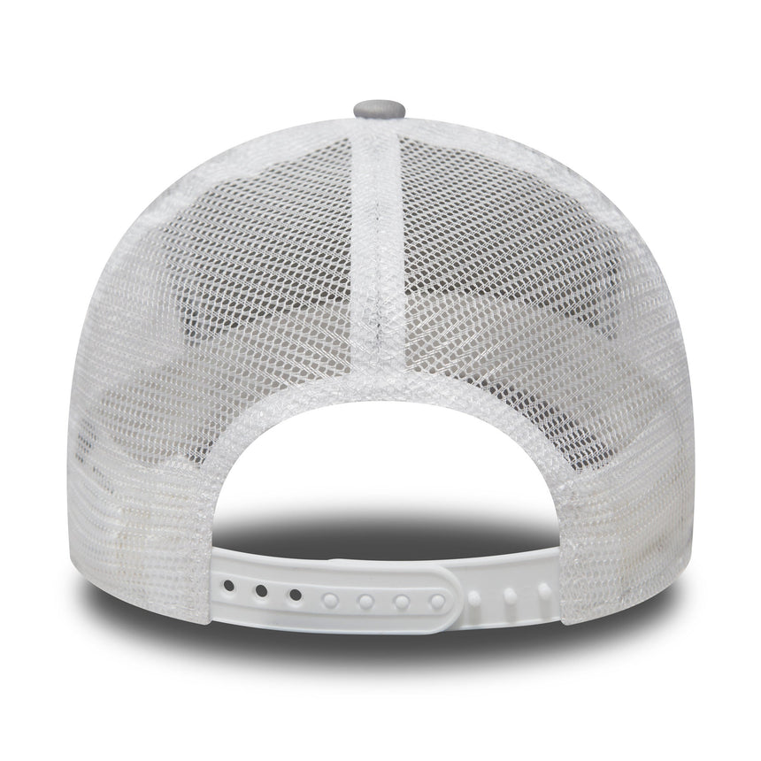 Cappello New York Yankees, New Era, modello trucker, grigio