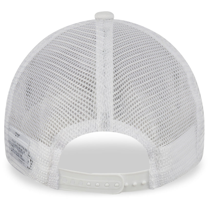 Cappellino New York Yankees, New Era, trucker, essenziale, bianco