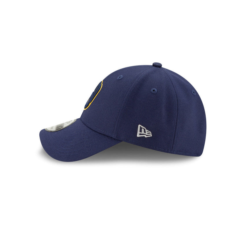 Cappellino Milwaukee Brewers, New Era, 9FORTY, squadra, blu