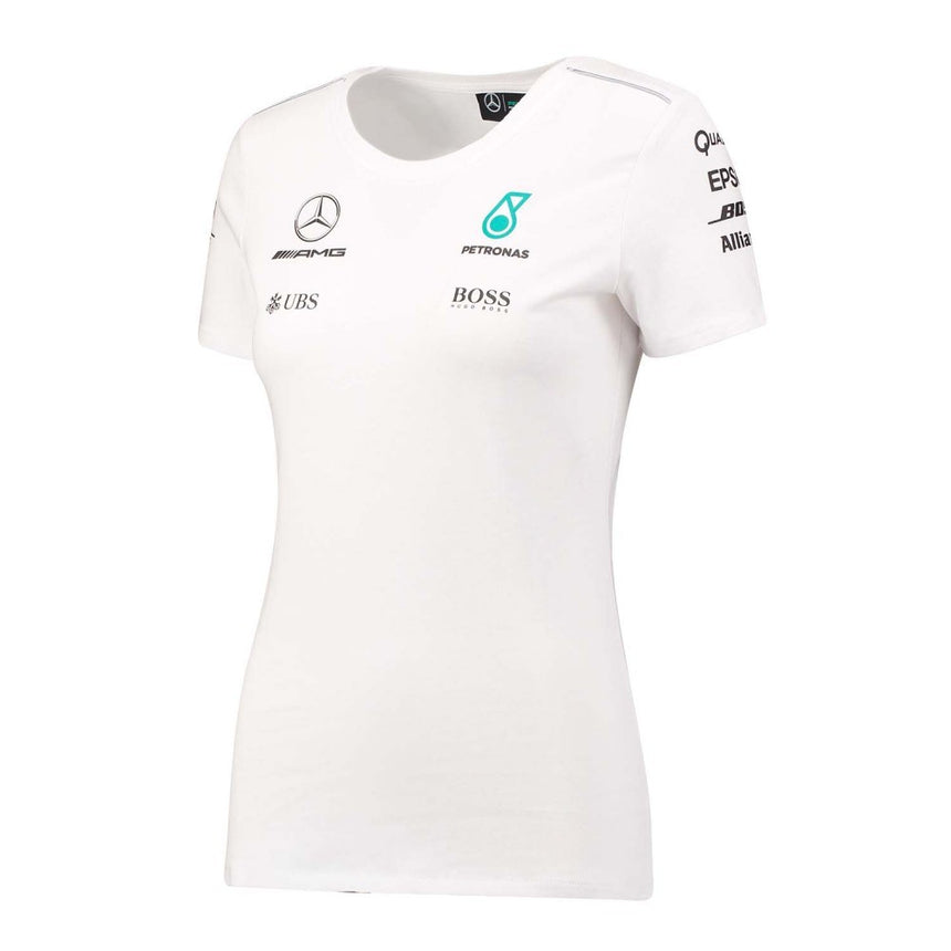 Mercedes Girocollo Da donna Squadra Maglietta - FansBRANDS®