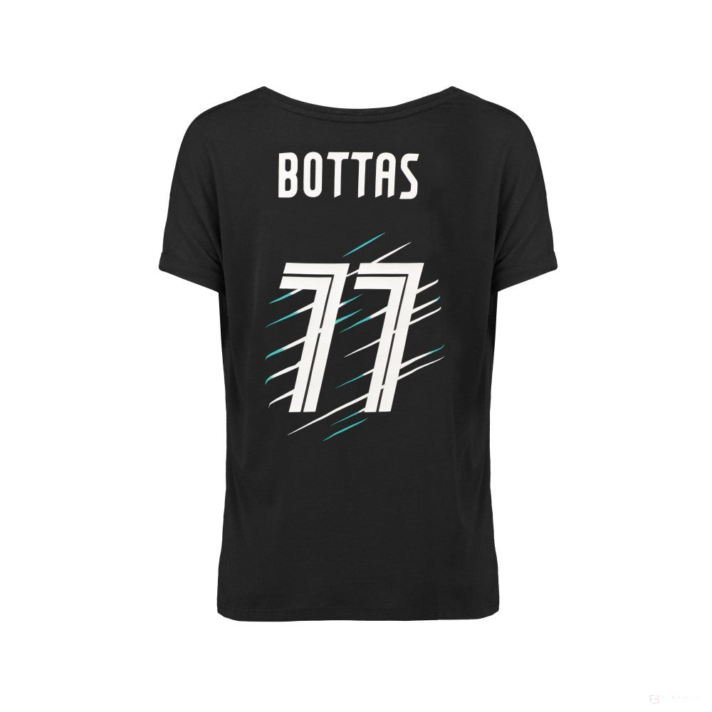 Mercedes Bottas Girocollo Da donna Valtteri 77 Maglietta - FansBRANDS®