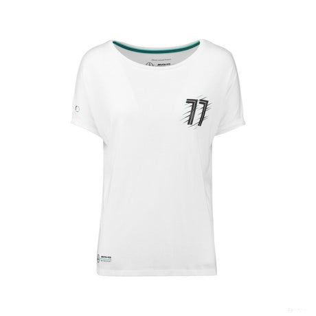 Mercedes Bottas Girocollo Da donna Valtteri 77 Maglietta - FansBRANDS®