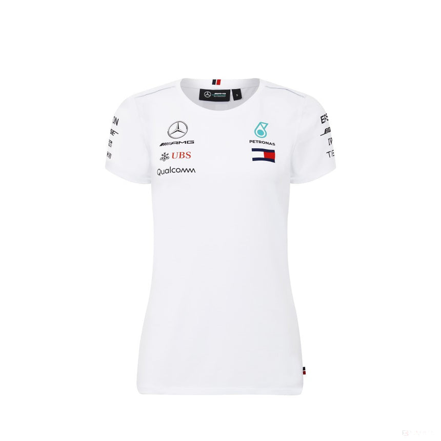 Mercedes Girocollo Da donna Squadra Maglietta - FansBRANDS®