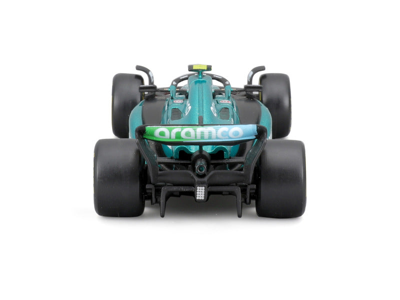 Modellino in scala 1:43 di Aston Martin AMR23, Bburago, Fernando Alonso #14, 2023