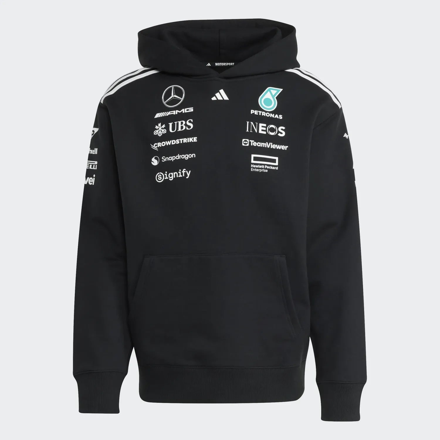 Mercedes Team Felpa con Cappuccio 🔥