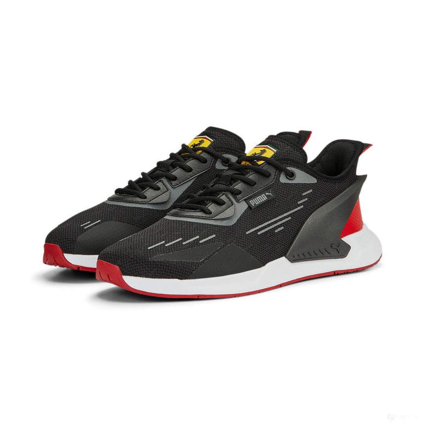 Scarpe PUMA Ferrari IONSpeed 2, nero-PUMA bianco-Rosso Corsa - FansBRANDS®