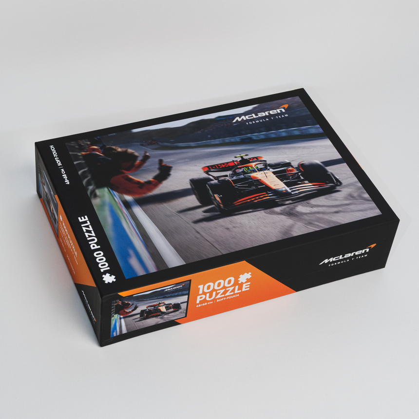 McLaren Formula 1® Team, Puzzle, Lando Norris, Poster della Vittoria, 1000 pezzi