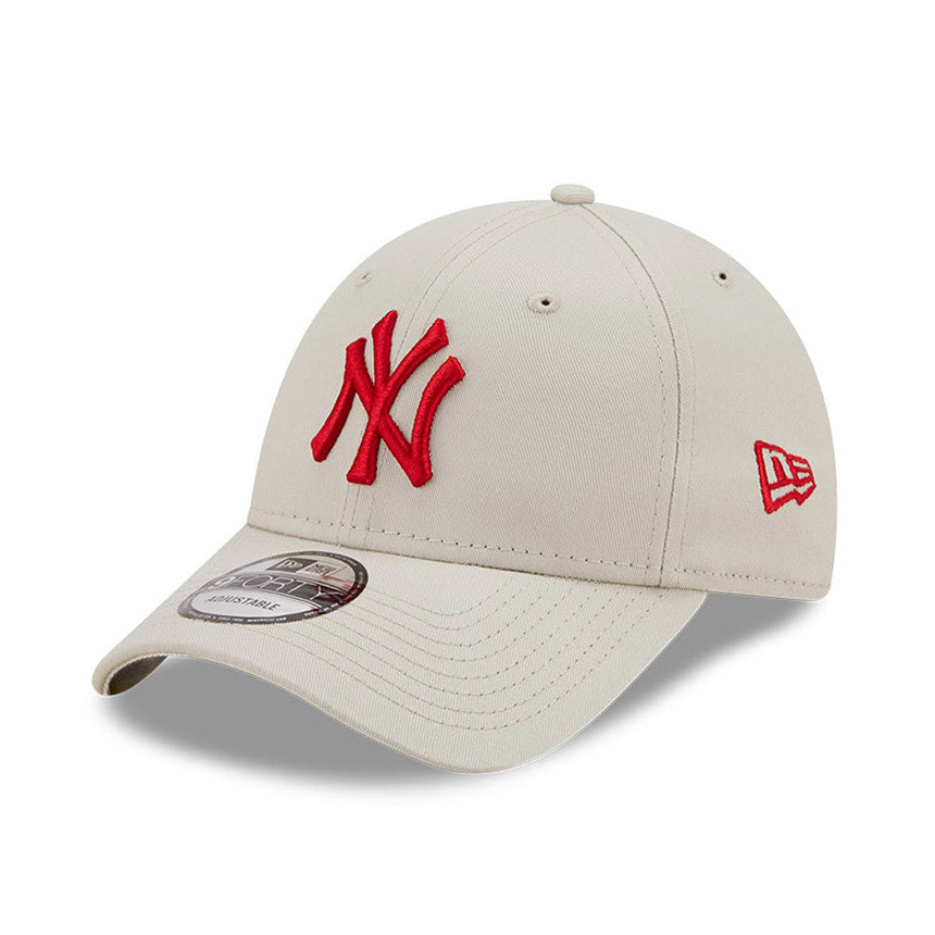 Cappellino dei New York Yankees, New Era, 9FORTY, essenziale, crema
