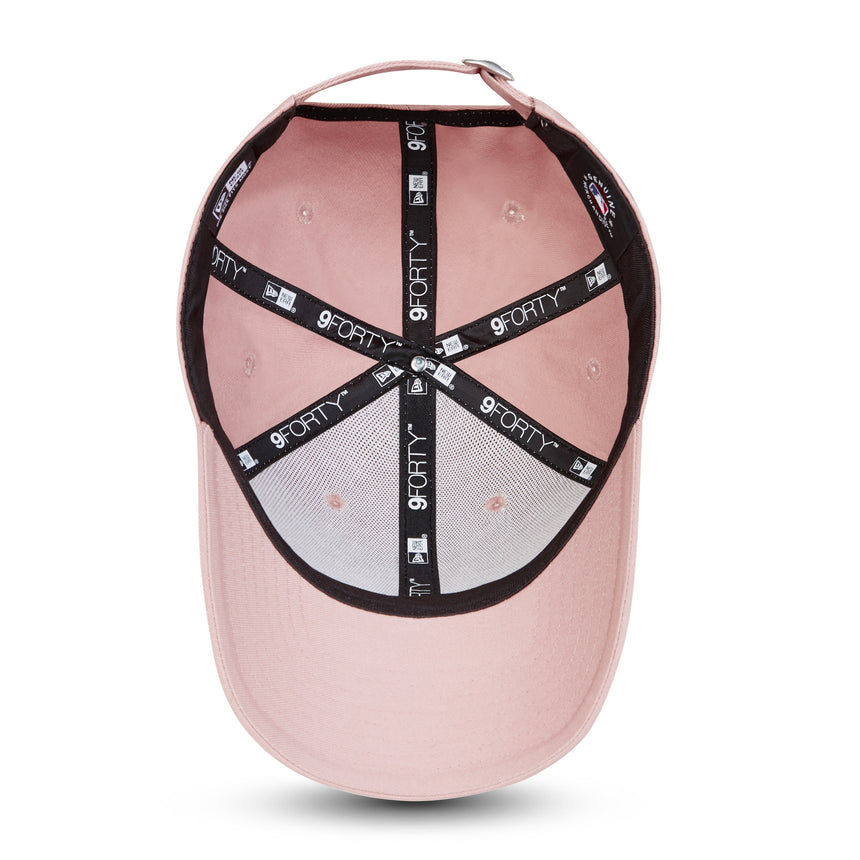 Cappellino dei New York Yankees, New Era, 9FORTY, essenziale, rosa
