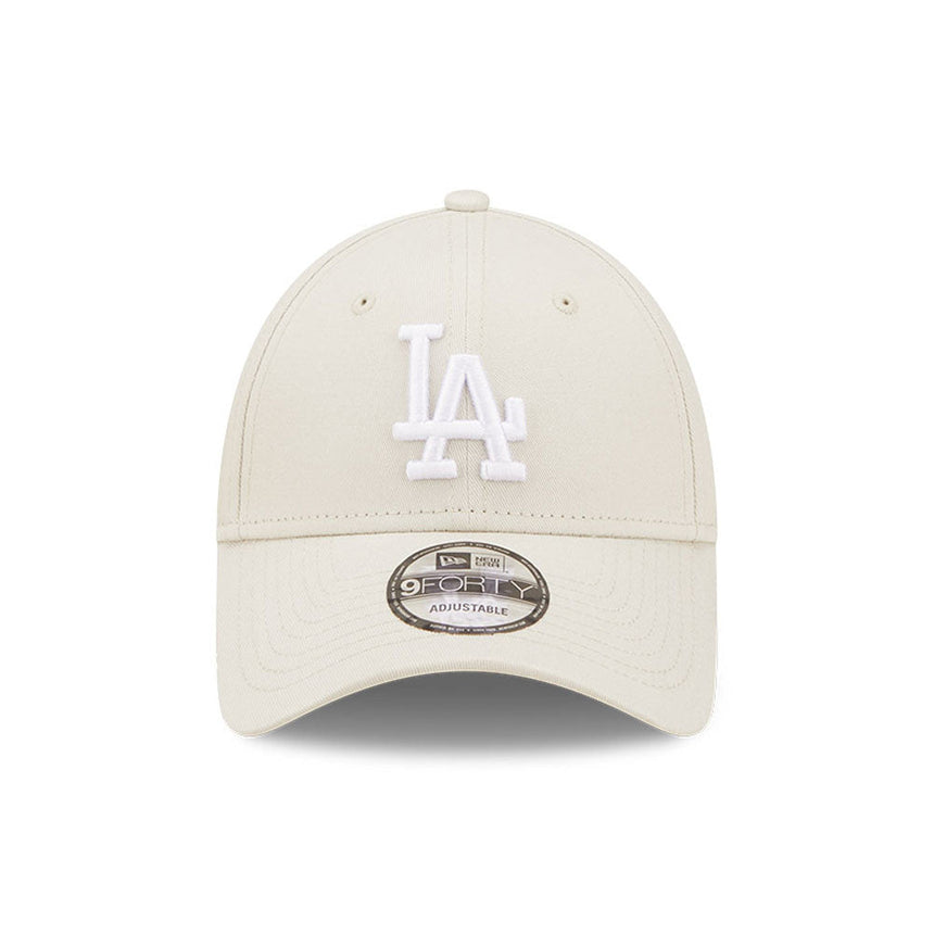 Cappellino Los Angeles Dodgers, New Era, 9FORTY, essenziale, beige