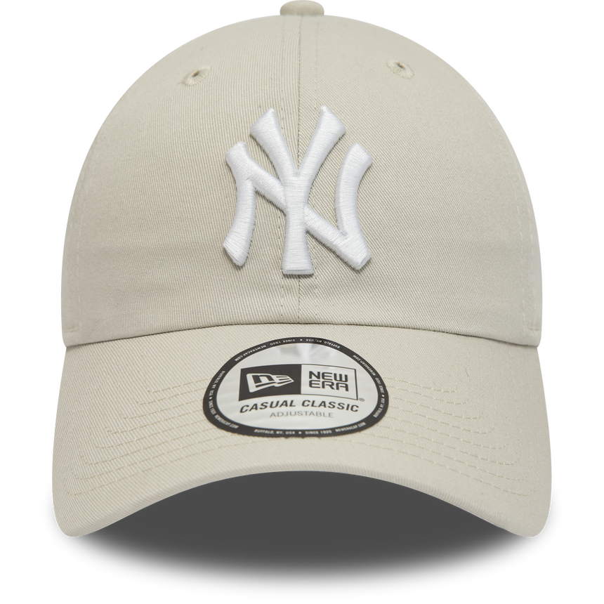 Cappellino New York Yankees, New Era, 9TWENTY, essenziale, crema