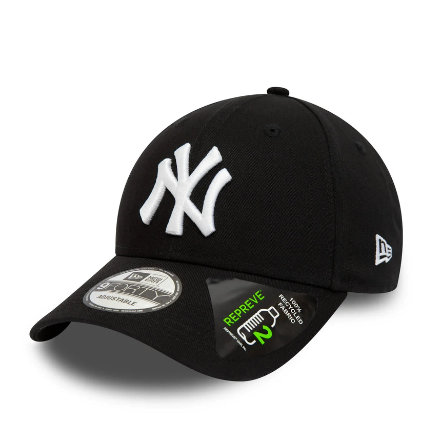 Cappellino New York Yankees, New Era, 9FORTY, essenziale, nero