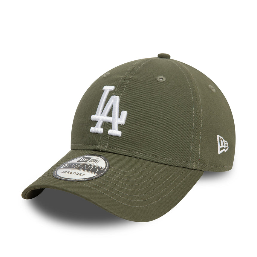 Cappellino Los Angeles Dodgers, New Era, 9TWENTY, essenziale, kaki