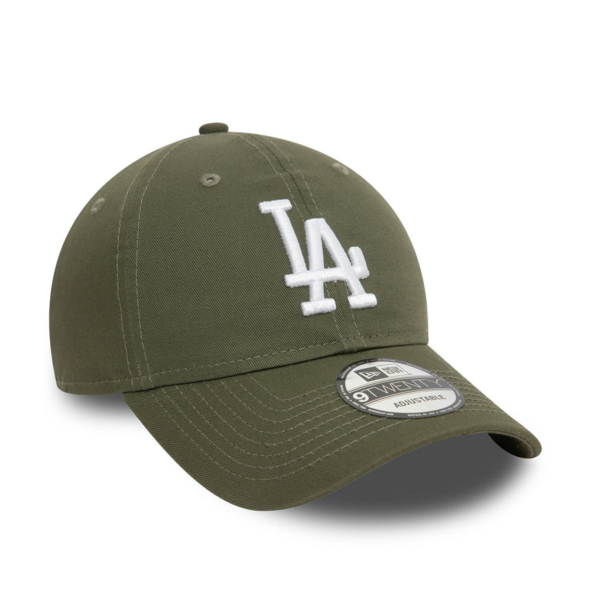 Cappellino Los Angeles Dodgers, New Era, 9TWENTY, essenziale, kaki