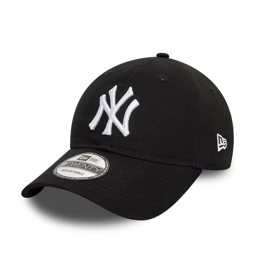 Cappellino New York Yankees, New Era, 9TWENTY, essenziale, nero