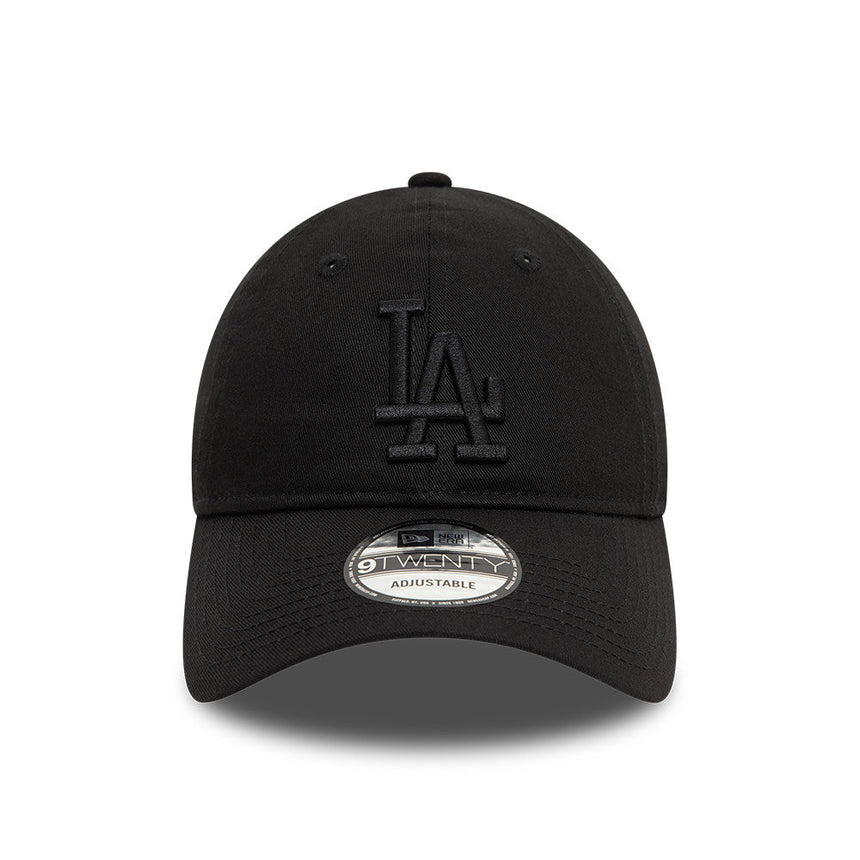 Cappellino Los Angeles Dodgers, New Era, 9TWENTY, essenziale, nero