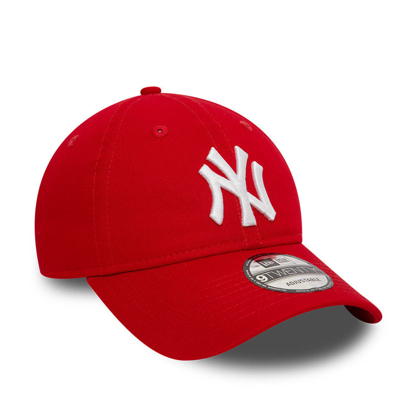 Cappellino New York Yankees, New Era, 9TWENTY, essenziale, rosso