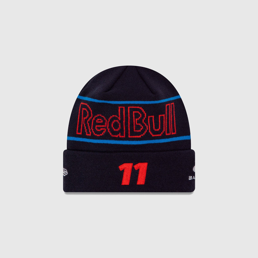Berretto invernale Red Bull, NEW ERA, Sergio Perez, squadra, blu, 2024