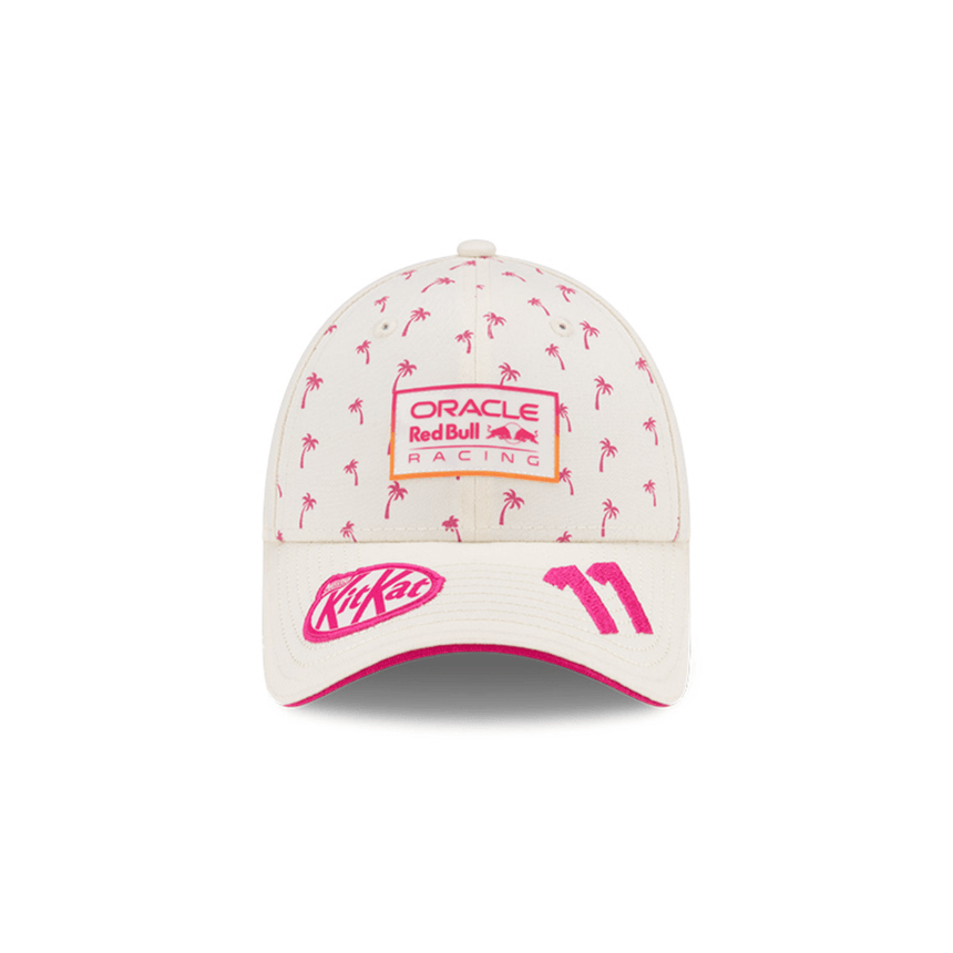 Cappello invernale Red Bull, New Era, 9FORTY, Sergio Perez, Miami SE, bianco