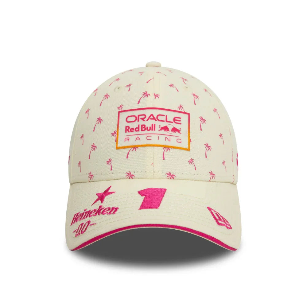 Cappello invernale Red Bull, New Era, 9FORTY, Max Verstappen, Miami SE, bianco