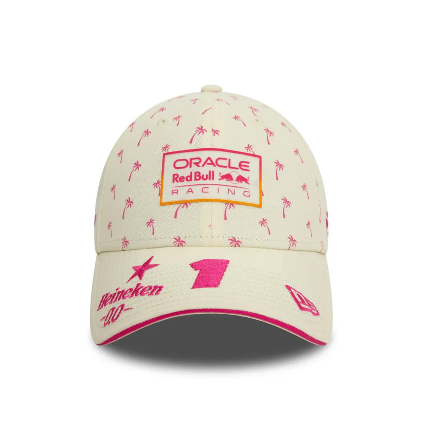 Cappello invernale Red Bull, New Era, 9FORTY, Max Verstappen, Miami SE, bianco