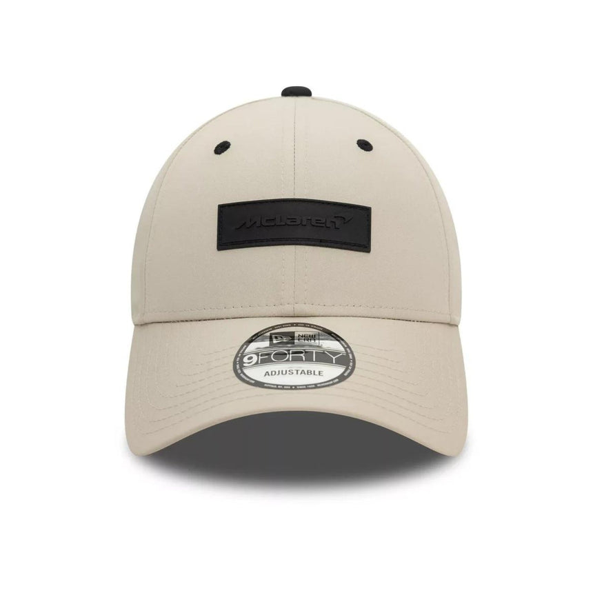 McLaren Cap, New Era, Rubber Logo, Grey