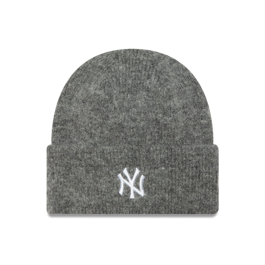 Berretto New York Yankees, da donna, con polsino largo, New Era, grigio