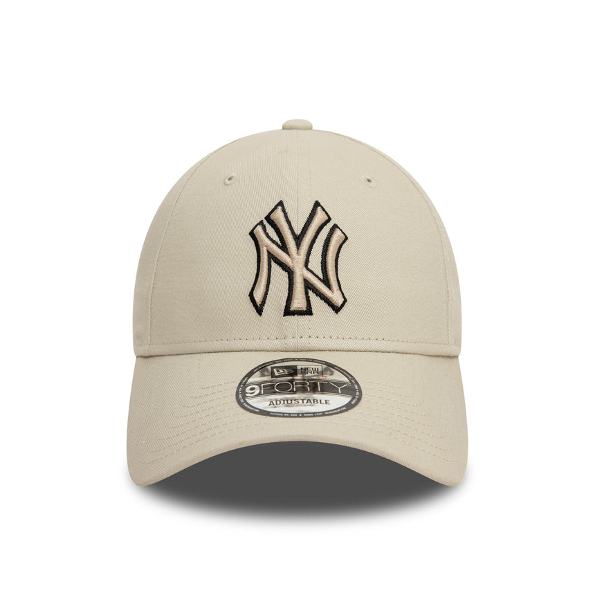 Cappellino New York Yankees, New Era, 9FORTY, beige