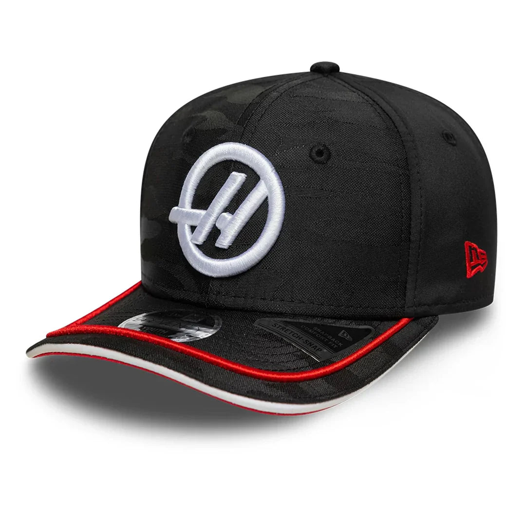Cappellino da baseball Haas F1, Bambino, New Era, 9SEVENTY, Camo 🔥