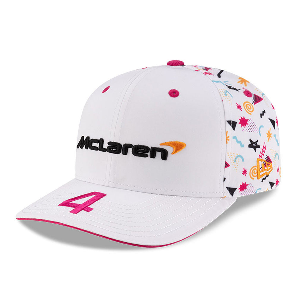 McLaren Miami Lando Norris New Era 9SEVENTY SS Baseballkappe Weiß 🔥