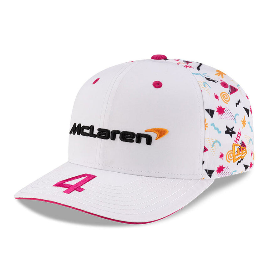 McLaren Miami Lando Norris New Era 9SEVENTY SS Baseballkappe Weiß 🔥